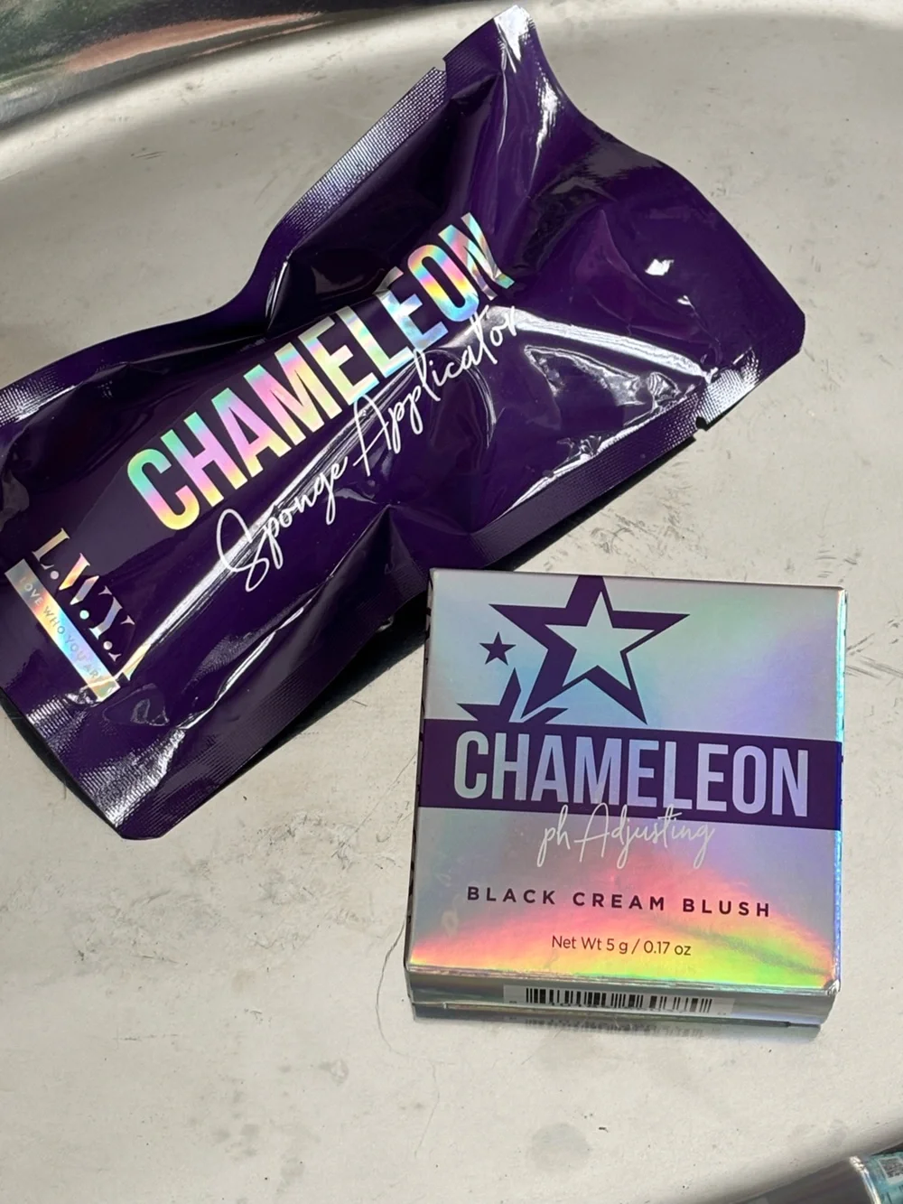 Chameleon pH Adjusting Blush & Sponge